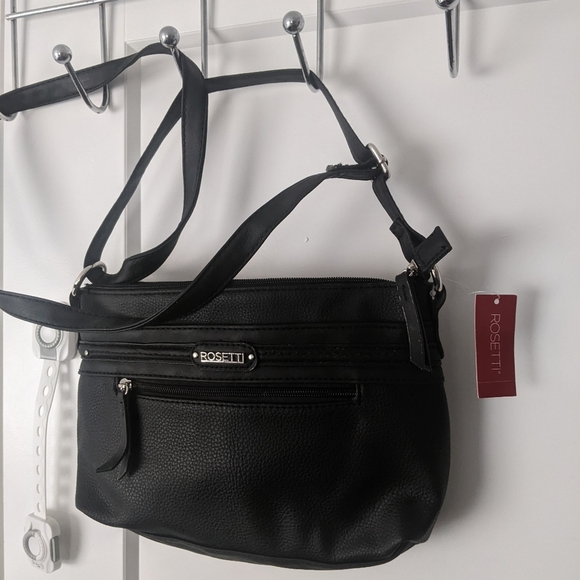 NWT Rosetti Black Crossbody Bag - Picture 7 of 10